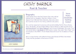 Logo-Cathy Barber, Poet/Teacher